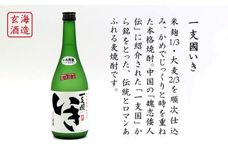 麦焼酎 お酒 飲み比べ 隆美焼酎 かめ貯蔵いき 27度 2本セット 《壱岐市》【天下御免】[JDB043] 麦焼酎 むぎ焼酎 お酒 飲み比べ 12000 12000円  コダワリ麦焼酎・むぎ焼酎 こだ