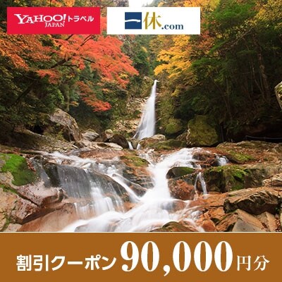 【奈良県十津川村】一休.com・Yahoo!トラベル割引クーポン(90,000円分)【1147036】