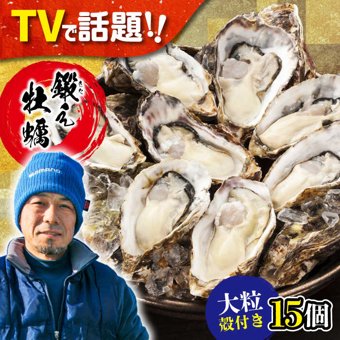 【ふるさと納税】牡蠣 テレビで話題！【生牡蠣】【選べる配送月・日】おうちで牡蠣小屋気分！殻付き牡蠣 15個 人気 海鮮 簡単 レシピ ギフト 広島県産 江田島市/有限会社寺本水産 [XAE005] 牡蠣 生食 むき身 殻付き かき カキ 生牡蠣 カキフライ