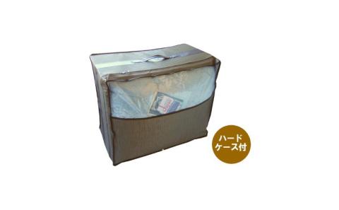 セミダブル【プレミアムゴール】コウダ種ポーランドマザーグース2枚合わせ羽毛ふとん【新津】｜オールシーズン　合い掛け　肌掛け