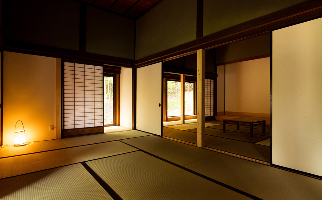 亀ヶ森醸造所の宿　友月庵宿泊券 1泊4名様 【1933】