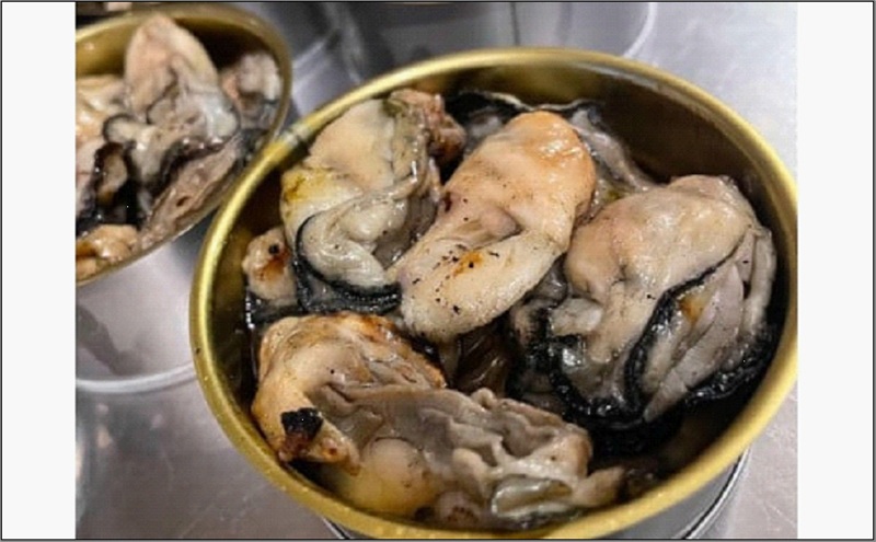 【福岡市】レストラン手作り　牡蠣の炭火焼オイル漬け缶詰　4缶セット×3箱