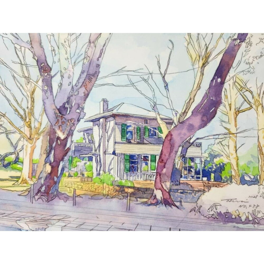 【ふるさと納税】水彩画作品　No,488 | 絵画 ホビー 人気 おすすめ 送料無料
