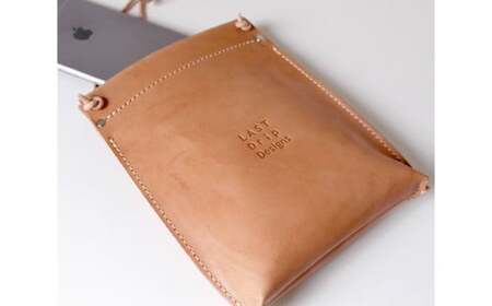 ポット型 ショルダーバッグ （Sサイズ） ヌメ革 牛革 革 レザー ショルダー バッグ 鞄 カバン 革製品