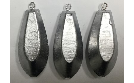 【 釣り具 】 オモリ 100号 10個セット 釣り用　おもり 錘 雑貨 釣り用品 フィッシング 趣味 アイテム おもりセット 日本製 リサイクル 魚釣り 