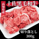 【ふるさと納税】土佐黒毛和牛 切り落とし 300g　高知県安芸市　高知県産　国産黒毛和牛　切り落とし　牛肉　キャンプ　グルメ　すき焼き　しゃぶしゃぶ　お取り寄せグルメ　お歳暮　ギフト　送料無料