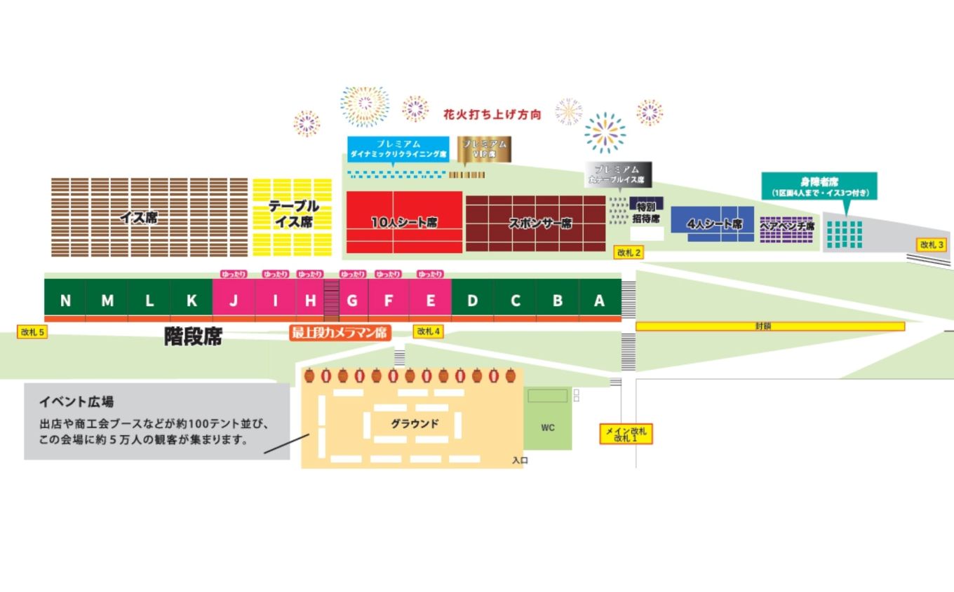 【ゆったり席】【2026年 ８月７日（金）開催／有料観覧席】山梨県市川三郷町 第38回 神明の花火大会  観覧チケット[5839-2174]