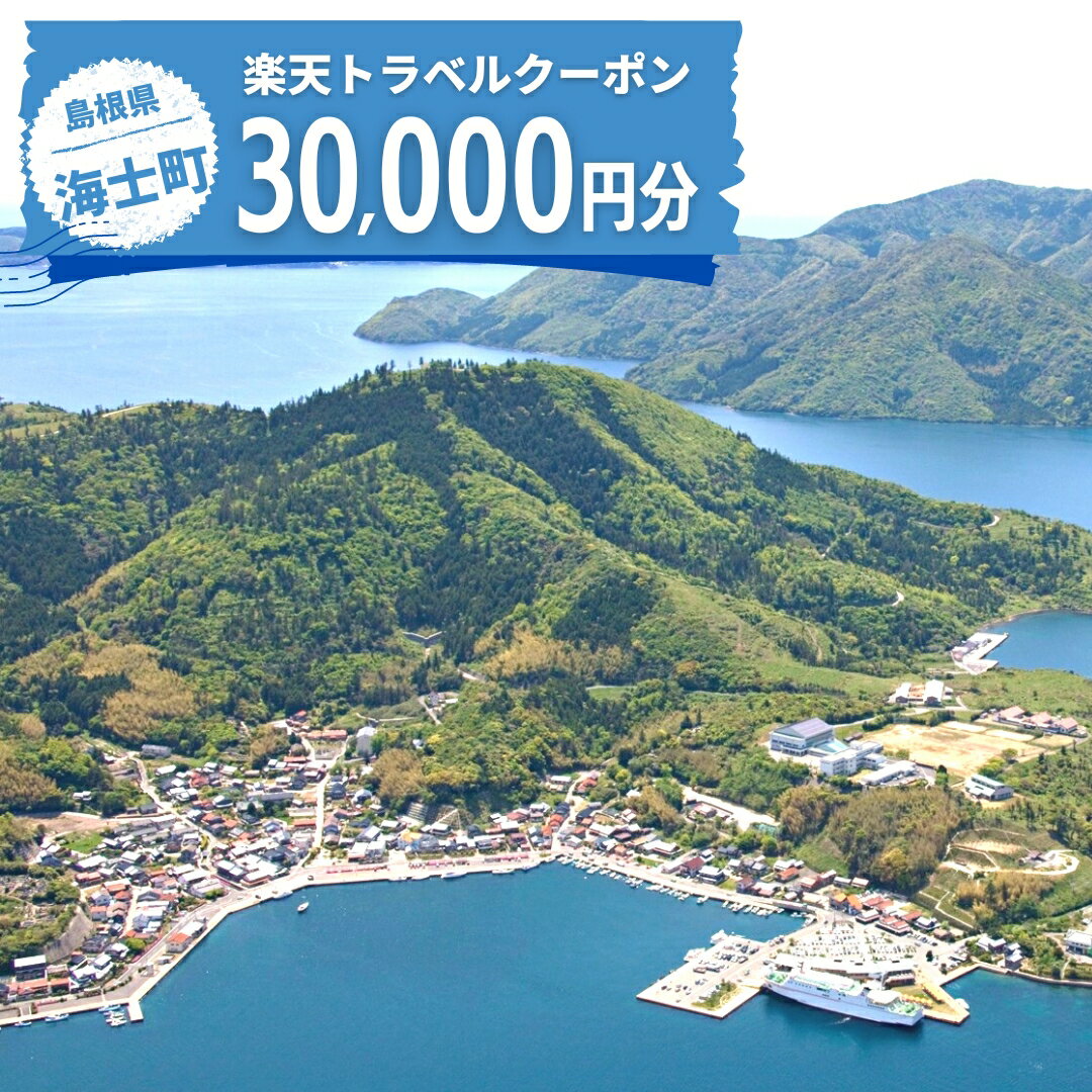【ふるさと納税】島根県海士町の対象施設で使える楽天トラベルクーポン寄付額100,000円