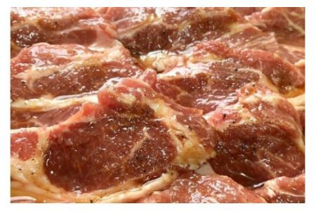 【上質部位使用】生タレ仕込みジンギスカン 500g（250g×2） [関精肉畜産 宮城県 加美町 44581341]ジンギスカン ラム 羊 肉 肩ロース 焼肉 バーベキュー BBQ アウトドア