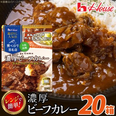 ふるさと納税 江南市 ハウス 選ばれし人気店 濃厚ビーフカレー ×20個 食べログ百名店 レトルトカレー | 