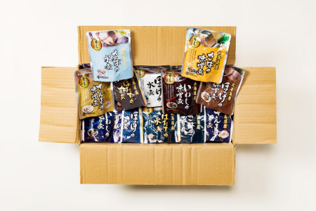 無添加煮付けレトルトセット(さんま・いわし・ほたて・さば・ほっけ) A-09072