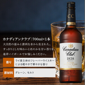 サントリー ウイスキー 飲み比べ3種 セット（ジムビーム / カナディアンクラブ / ティーチャーズ）　| ギフト プレゼント お酒 酒 原酒 詰め合わせ ウィスキー SUNTORY ハイボール ロッ