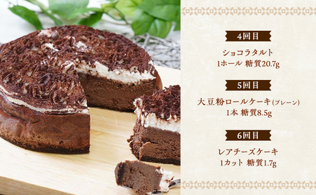 【定期便】低糖質スイーツ×12ヵ月コース デザート お菓子 焼菓子 砂糖不使用 小麦粉不使用 