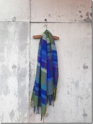 ito to iro 手染め・手織り仕上 メリノウール100％　ストール【5】
