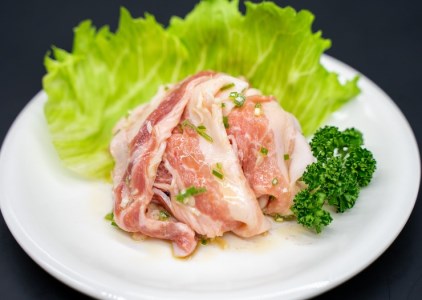 国産豚バラ 特製塩だれ豚スライス 170g×5個 [2331]