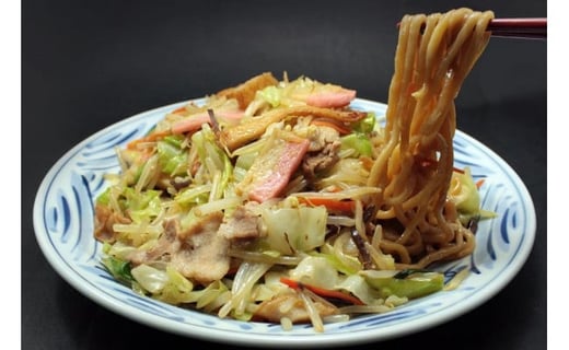 
老舗博多皿うどん店よりお届け　福新楼の冷凍博多皿うどん
