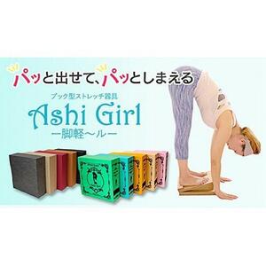 【ＴＶで紹介されました！】脚軽～ル（Ａｓｈｉ　Ｇｉｒｌ）洋書シリーズ　スカイブルー　ダンボール製ストレッチボード