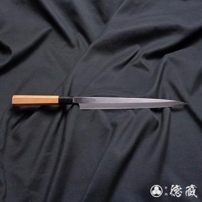 ふるさと納税 高知市 土佐打ち刃物 フグ引き包丁 270mm/片刃/上白鋼/イチイ八角柄/徳蔵オリジナル【AC088】