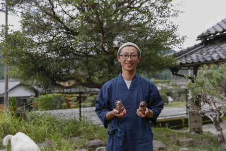 【形・模様ランダム】鬼のハニワ「おにわ」 1体 | 陶芸 粘土 子ども インテリア 観賞用 ※離島への配送不可