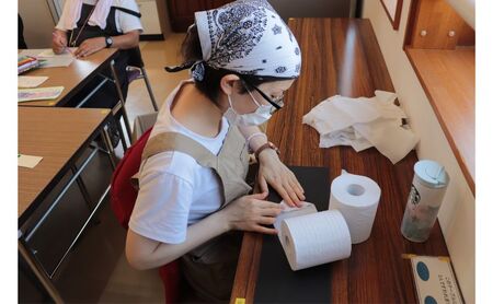 ダブルトイレットペーパー定期便「WA」【障がい者支援の返礼品】 雑貨 日用品 生活支援 サポート 