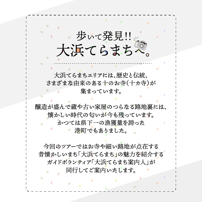 【へきなん日帰りガイドツアー1名様プラン】醸造文化と歴史を感じる大浜てらまち散策と地元みりんの贅沢うな丼ランチ 体験チケット 食事券 体験 愛知県 うなぎ 蒲焼 寺院 歴史 H186-004