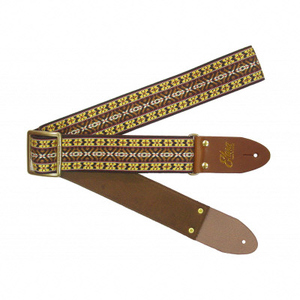 【ギターストラップ】Elara Straps Coral Road Brown　ギター　ベース　アコースティックギター　アコギ　エレキギター　エレキ　ギターストラップ　ベースストラップ　エララストラップ