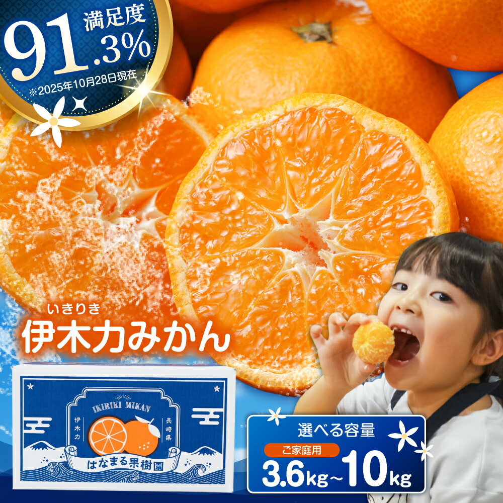 【ふるさと納税】《レビューキャンペーン実施中》伊木力みかん (家庭用) 5kg / みかん ミカン 蜜柑 オレンジ mikan 柑橘 かんきつ フルーツ ふるーつ 果物 くだもの / 諫早市 / 山野果樹園 [AHCF002]