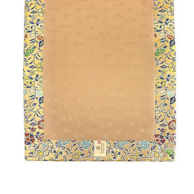 ふるさと納税 京都市 【龍村美術織物】仕立て名古屋帯　早雲寺文台裂(銀) |  | 02