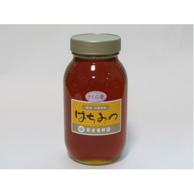 ふるさと納税 横手市 秋田県産自家採集　はちみつ　さくら蜜　1200g