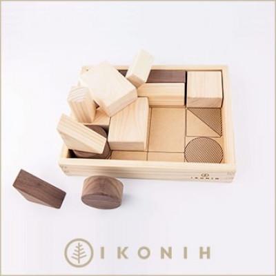 ふるさと納税 神戸市 桧のおもちゃ　 IKONIH　BabySet アイコニー　ベビーセット(ガラガラシリーズ・積み木) |  | 03