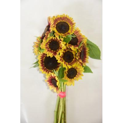 ふるさと納税 田舎館村 【2026年発送】ひまわり(切り花3種類)合計30本 |  | 01