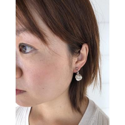 ふるさと納税 伊賀市 (組紐)イヤリング　モンキー　八千代銀