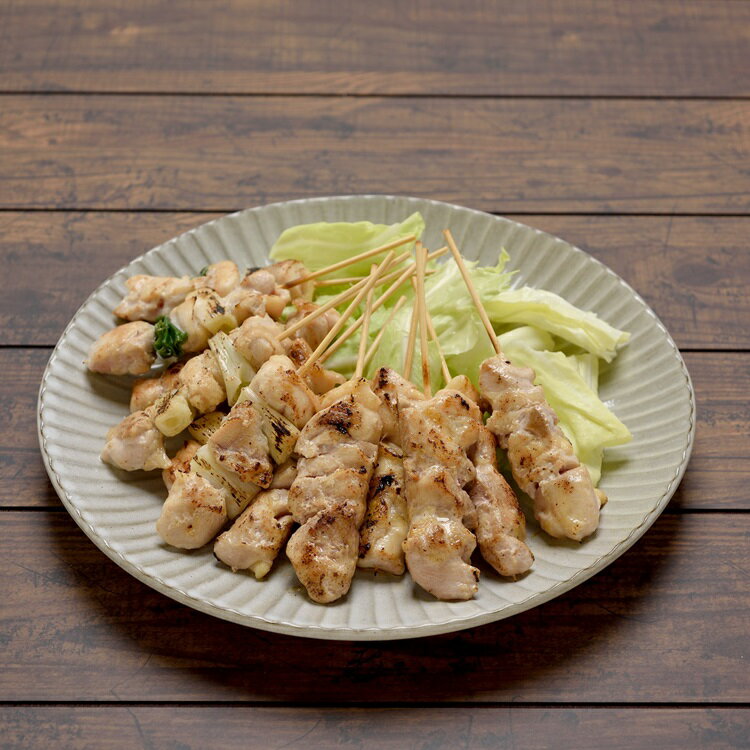【ふるさと納税】焼き鳥 やきとり もも串 ネギ間 長州どり 大盛り セット(1021)