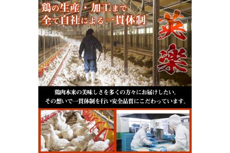 宮崎県産ブランド鶏「夢創鶏」もも切身(計3.2kg・200g×16P) 小分け カット済 国産【C-5】【英楽】