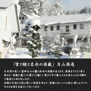 銀嶺月山 日本酒 地酒パック 1800ml×2本セット ＜環境にやさしい地酒パック＞　015-E-GS006
