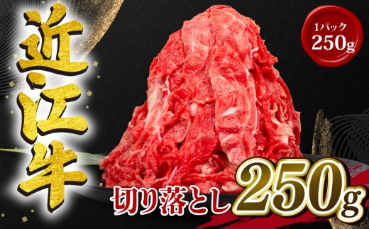 近江牛 切り落とし 250g 冷凍 黒毛和牛 （ 和牛 ブランド 牛 牛肉 三大和牛 切り落し 牛丼 カレー 惣菜 おかず 切落し 贈り物 ギフト 国産 滋賀県 竜王町 岡喜 神戸牛 松阪牛 に並ぶ 日本三大和牛 ふるさと納税 ）