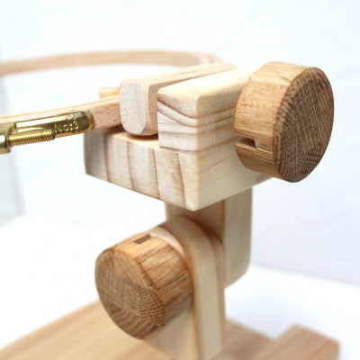 エディ工房　刺繍丸枠スタンド(Cモデル)【丸ハンドル＆グリップ2種付属】※丸枠は付属しません