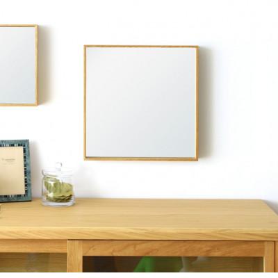 ふるさと納税 筑後市 ボックスミラー 35cm角 オーク【天然木製】【高野木工】 |  | 03