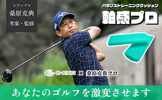 【G0409】 バランストレーニングクッション 軸感プロ 桑原克典 プロ 考案 監修 ノウハウ ゴルフ トレーニングクッション 乗るだけ バランス 軸 プレーを激変