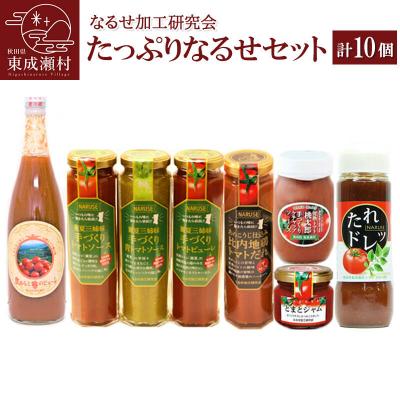 ふるさと納税 東成瀬村 たっぷりなるせセット 計10本セット|07_nkk-281001