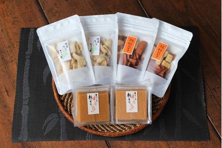 素にして上質 ぜ～んぶ佐渡産 柿餅・創作おかき　詰合せ