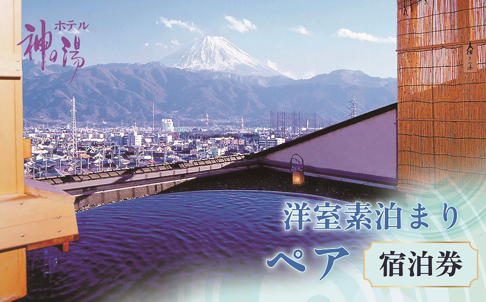 温泉満喫!洋室素泊り宿泊券