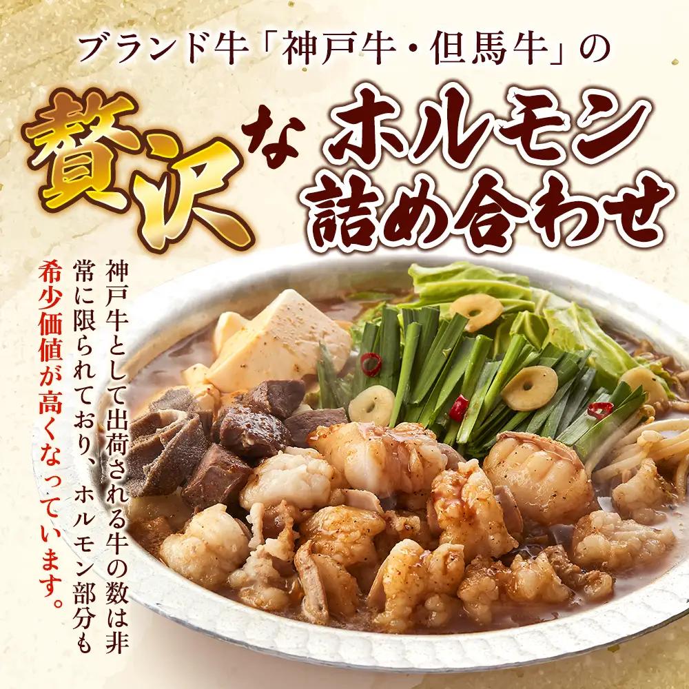 牛ホルモン 神戸牛 但馬牛 セット 計900g 牛ホルモン