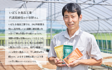 干し納豆 半生タイプ 七味入り 合計6袋 600g ほし納豆