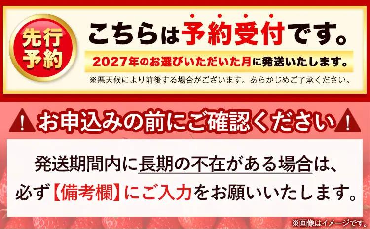いちご あまおう 先行予約 いちご 大量 540g 3ヶ月定期便 フルーツ《2027年1月から出荷開始》苺 旬 くだもの 果物 福岡県 小竹町