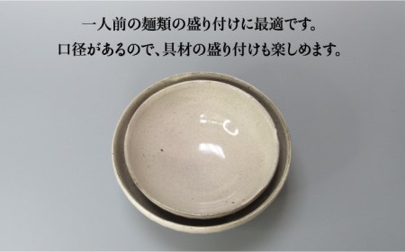 【美濃焼】鎬 麺ボウル（L＆M）セット ココア【藤山窯】【TOKI MINOYAKI返礼品】≪土岐市≫ 食器 鉢 麺鉢 盛り鉢 ボウル サラダボウル サラダ どんぶり 丼 丼ぶり ペア シンプル セッ