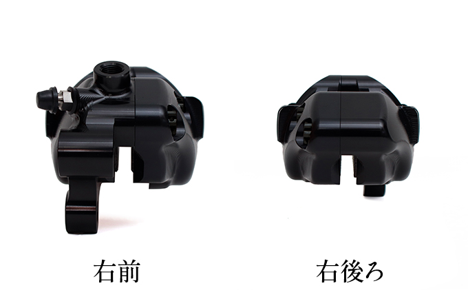 GALE SPEED エラボレート・フロント4Pキャリバー(アキシャル40mm) 右/SCMボルト仕様