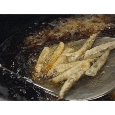 ふるさと納税 延岡市 【宮崎産】大正5年創業　めひかり料理発祥の店　高浜　めひかりの唐揚げセット800g自家製ポン酢付 |  | 01