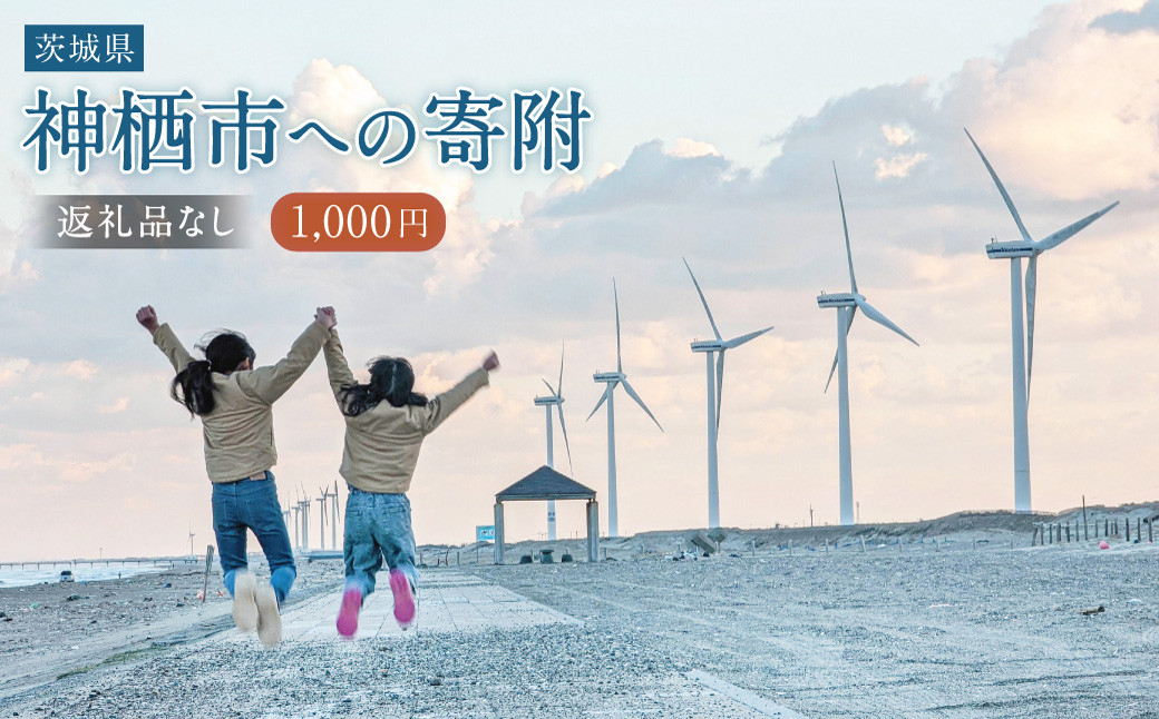 
【1,000円】神栖市への寄附 (返礼品はありません)
