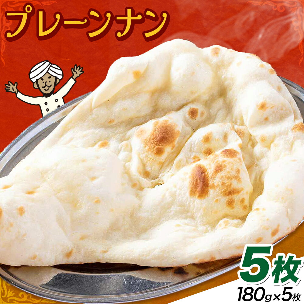 【ふるさと納税】プレーンナン 5枚 ジャムナコーポレーション株式会社 《30日以内に出荷予定(土日祝除く)》千葉県 我孫子市 プレーン ナン インド 本格的
